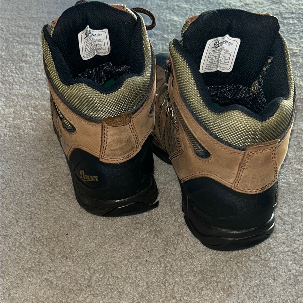 Danner men’s boots.  Brown and Black Outdoor Adventure Boots. See last pic. - Picture 3 of 6